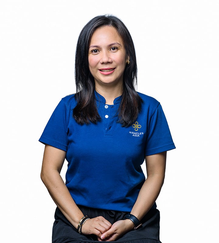 Sweet Reus is a Nurse at Miracles Asia